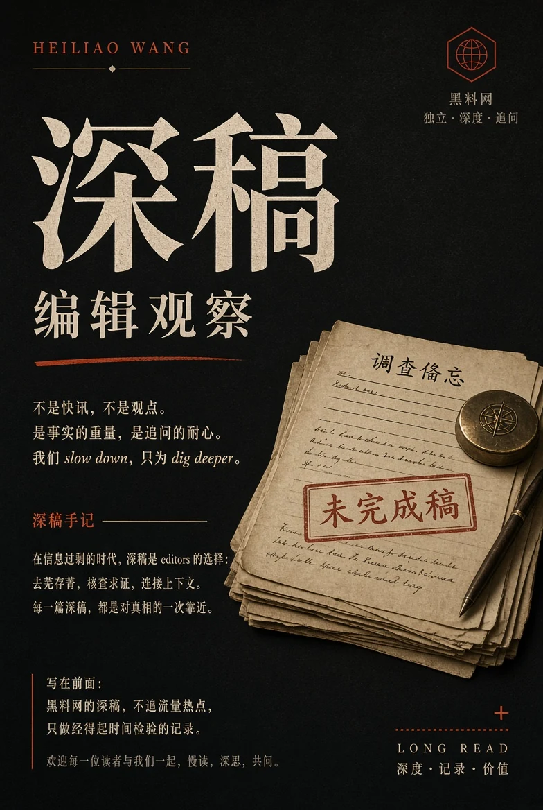 专题深稿与编辑观察